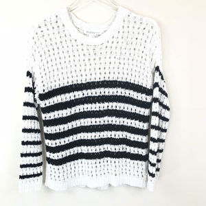 BCBG | Striped Pull Over Knit Sweater Long Sleeve